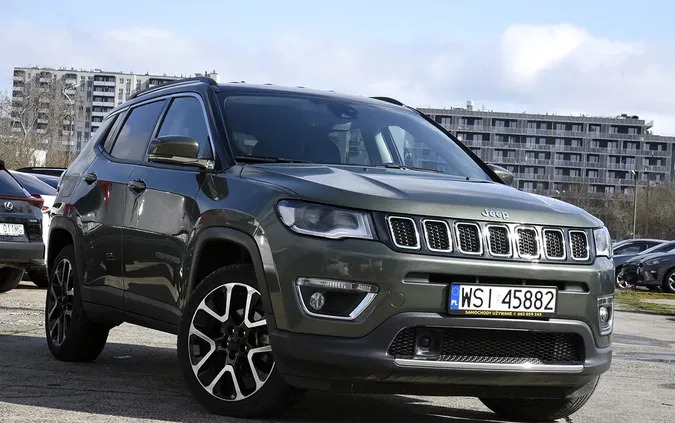 mazowieckie Jeep Compass cena 89700 przebieg: 93176, rok produkcji 2020 z Mieroszów